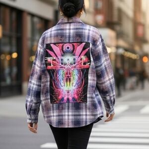 OOAK TOOL ROCK FLANNEL SZ SM-LG
